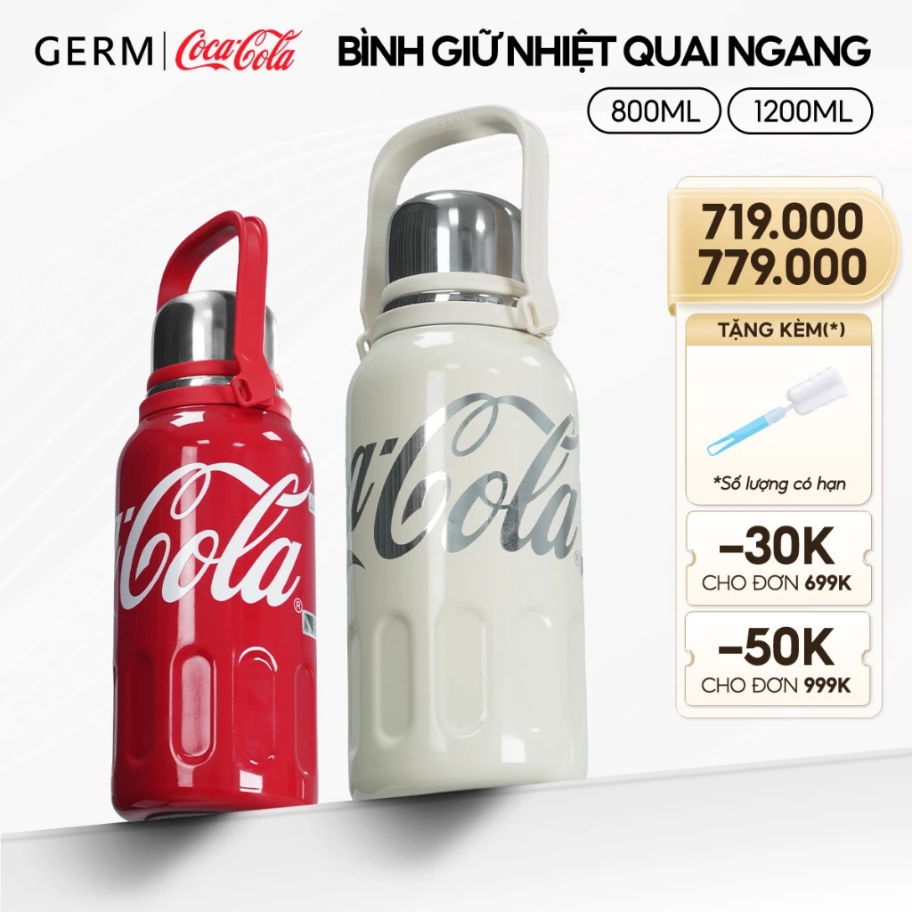 Bình Giữ Nhiệt GERM  - CocaCola INOX 316